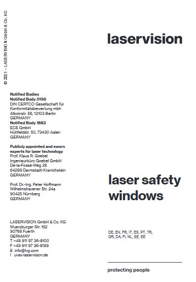GBA Laserschutzfenster Cover