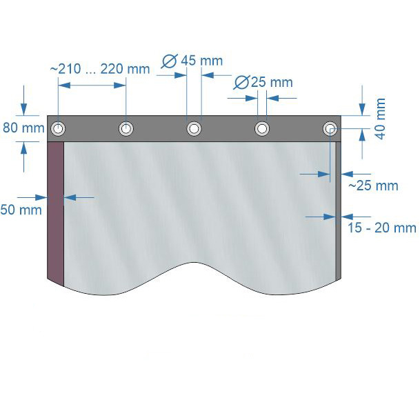 laser safety curtain SHELTER-CR