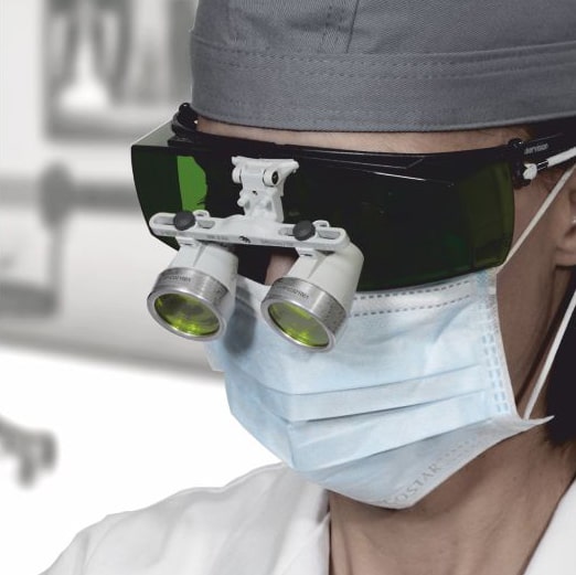 laser safety magnifier